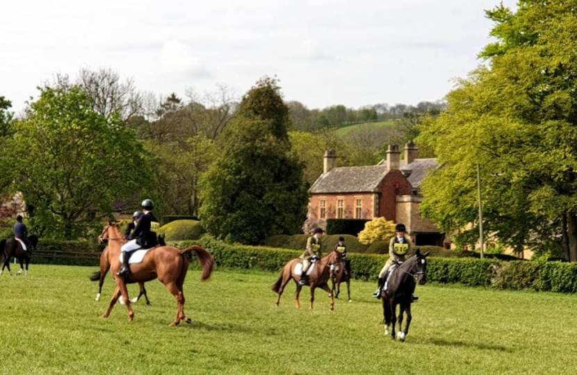 Visit to Broadway Horse Trials Nigel Huddleston